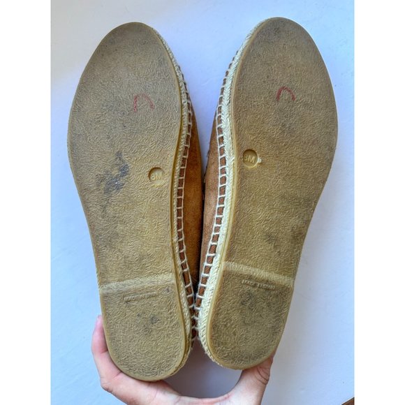 Vince Brown Loafers Daria Suede Espadrilles Classic Comfy Casual 8 - Picture 9 of 11